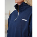 Unisex Heavy Weight 1/4 Zip - Navy