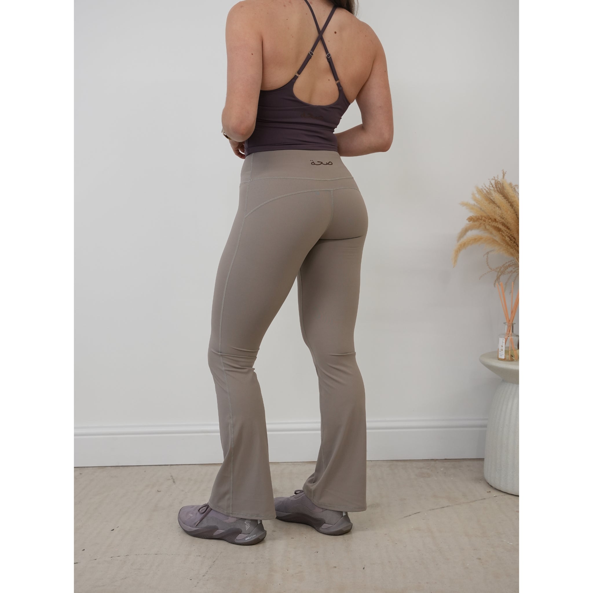 Flared Leggings Stone