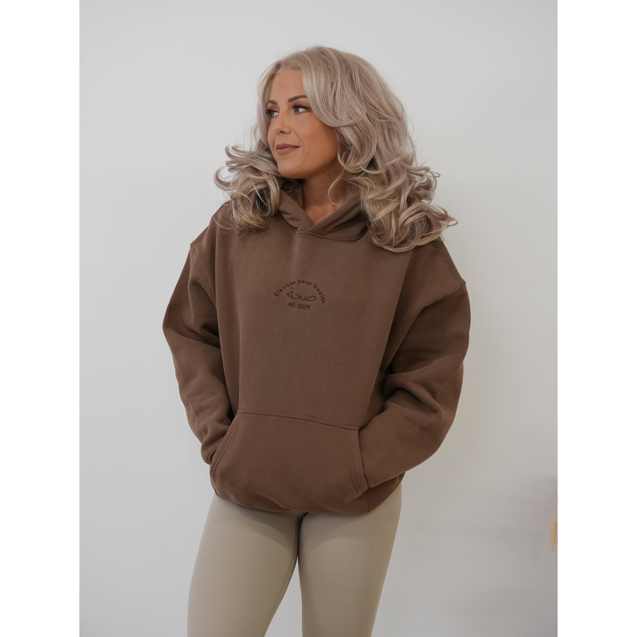 Unisex Soft Brown Oversized Hoody