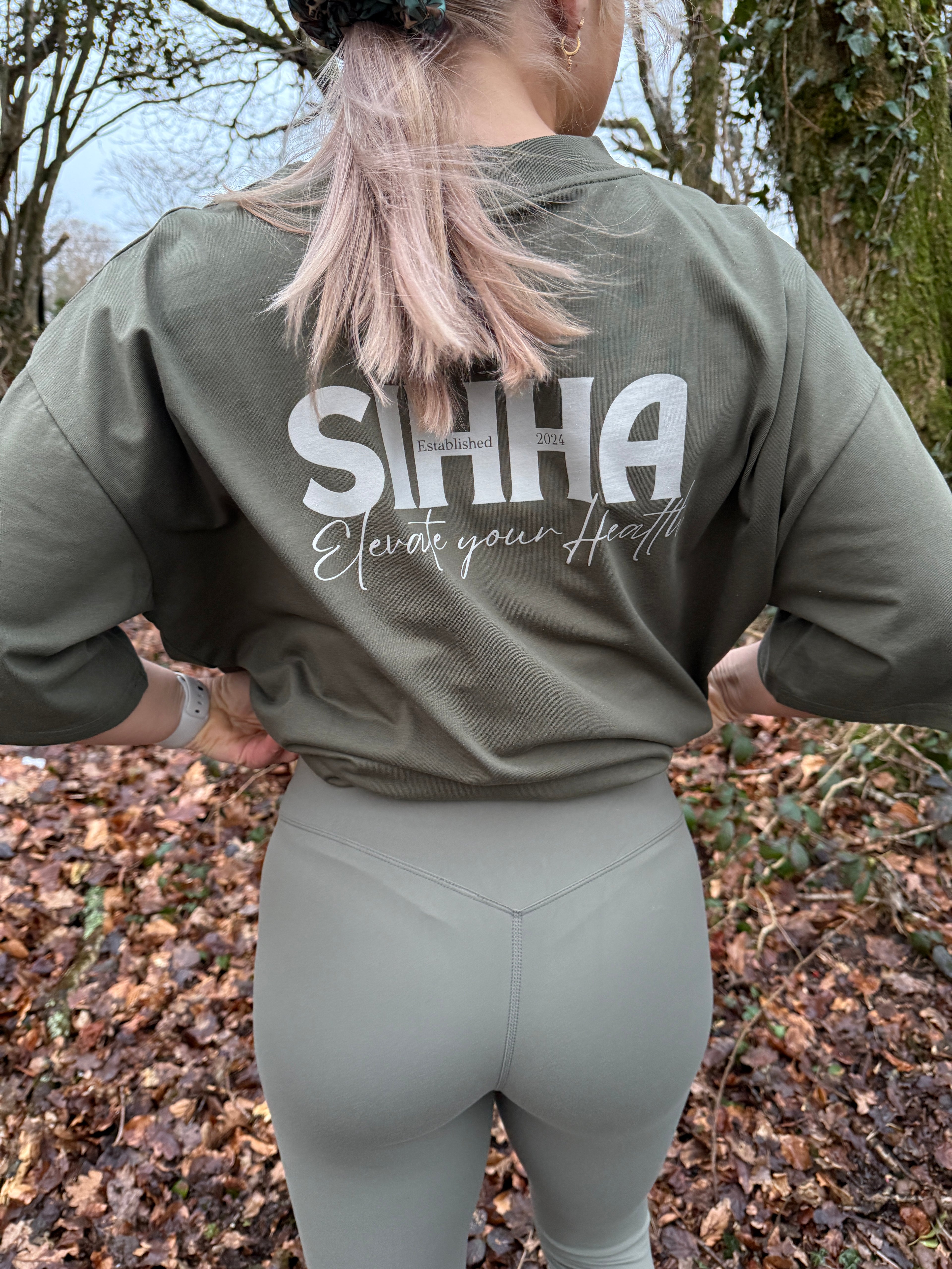 LIMITED EDITION LADIES KHAKI OVERSIZED TEE