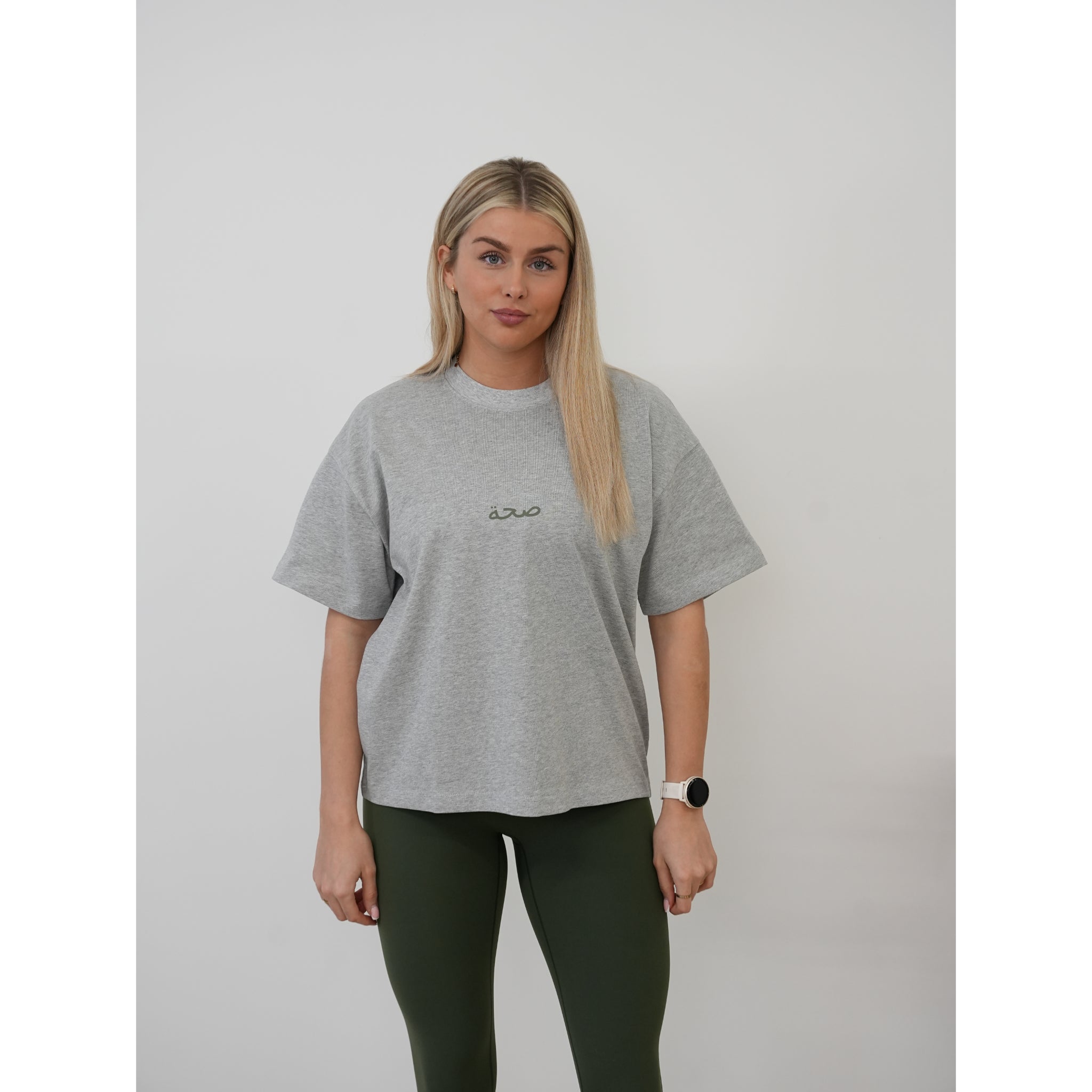 Unisex Boxxy Oversized Tee Grey