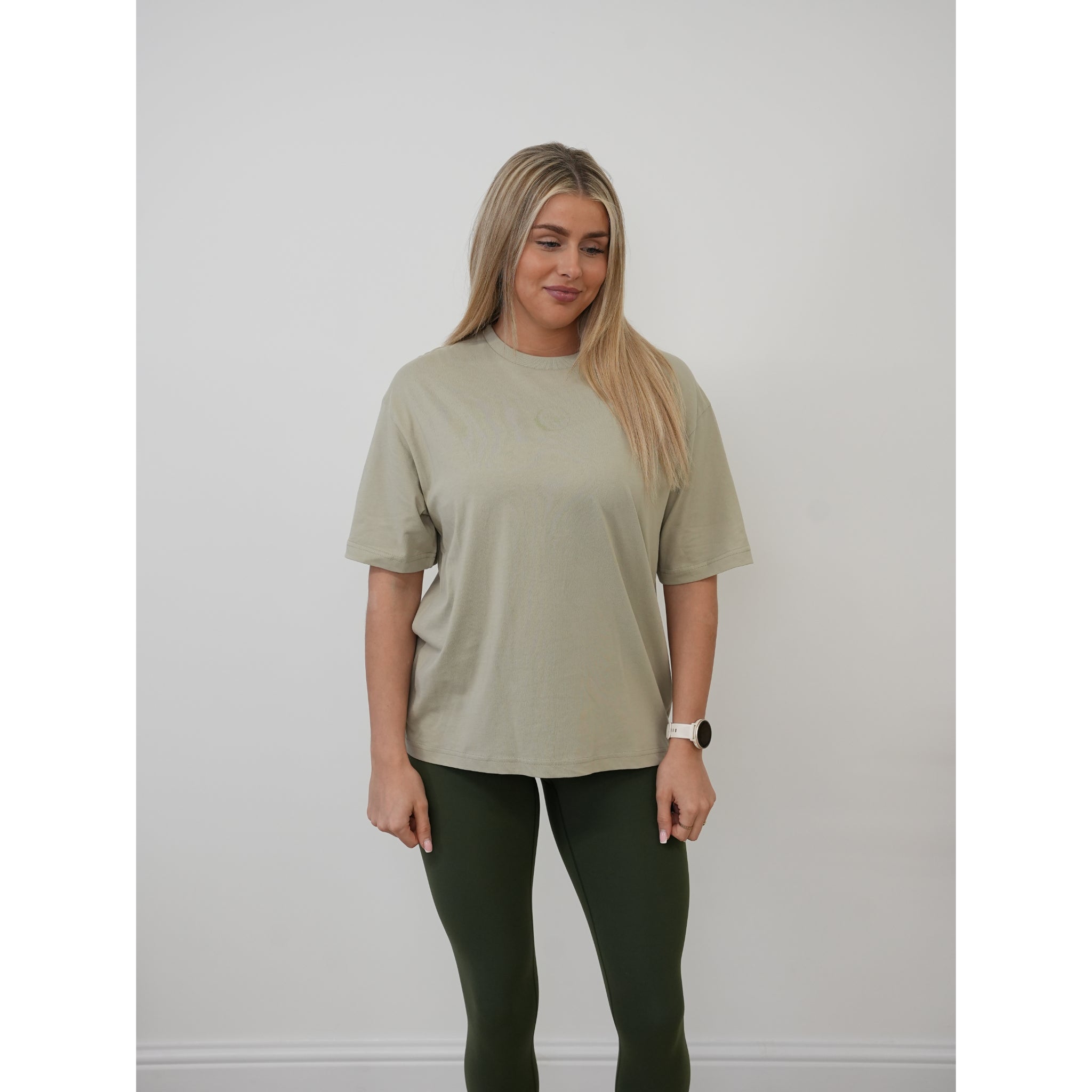 Unisex lightweight Training Tee Stone