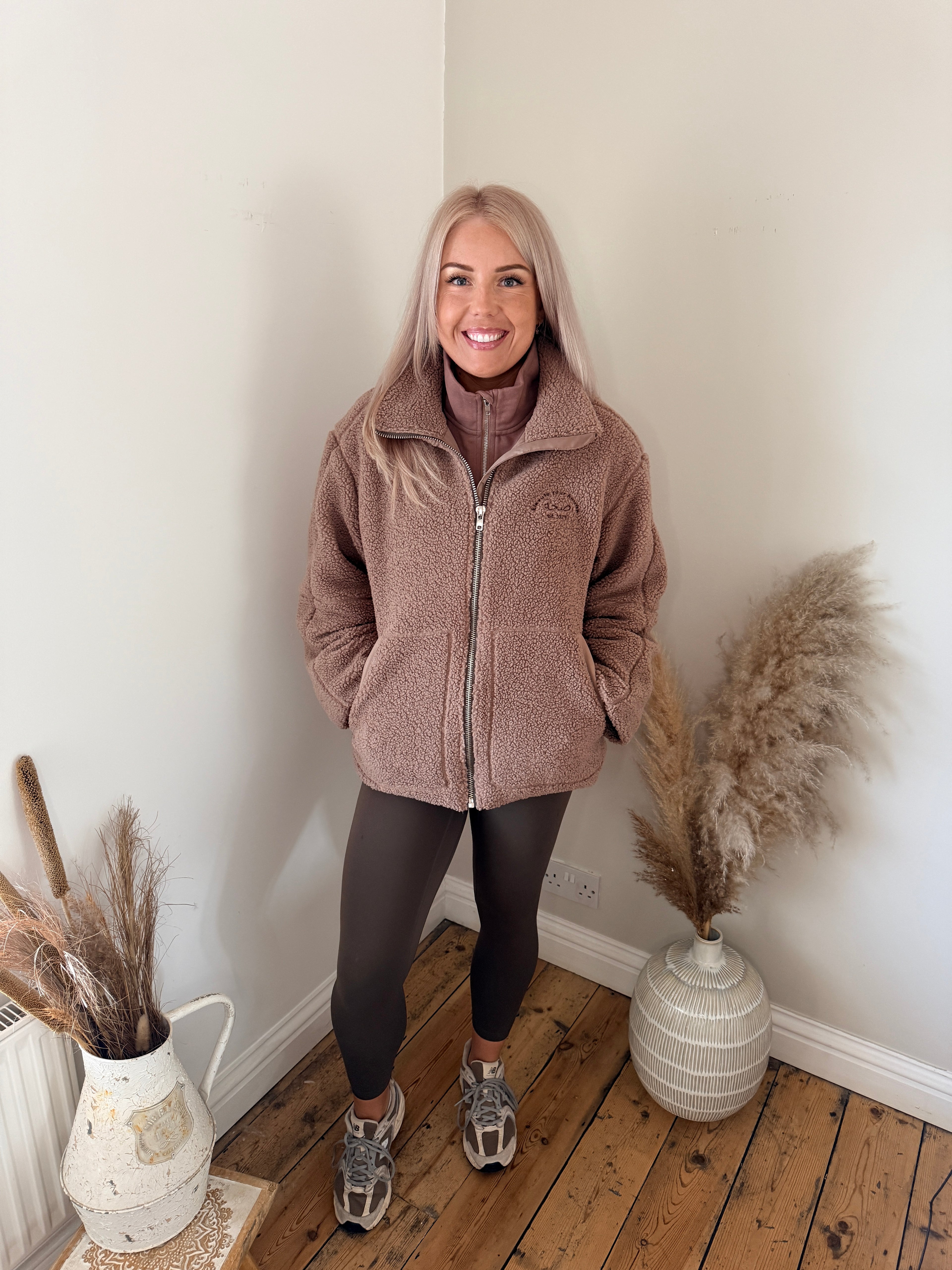 SiHHa Teddy Bear Fleece Mink