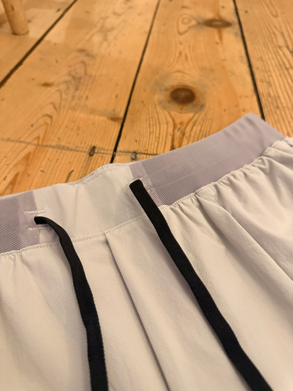 Men's Light Grey Longline Training Shorts