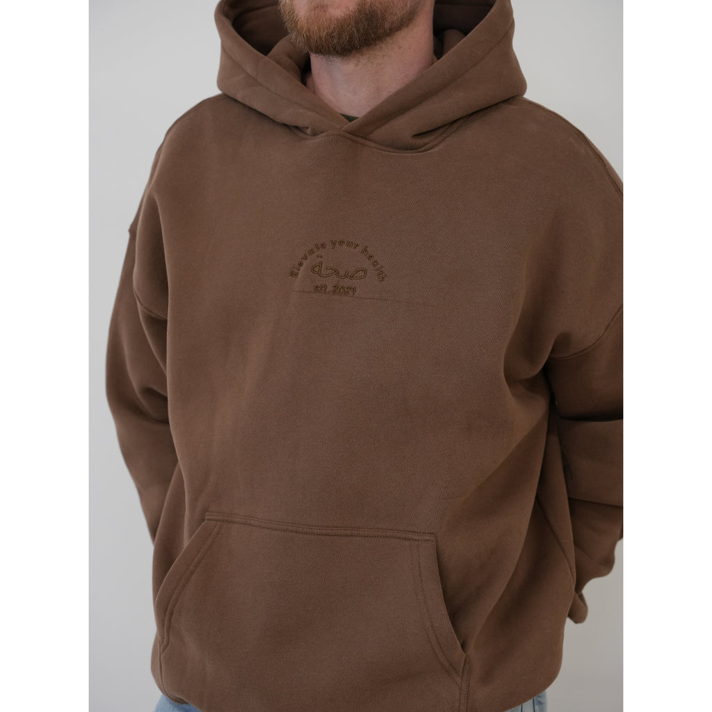Unisex Soft Brown Oversized Hoody