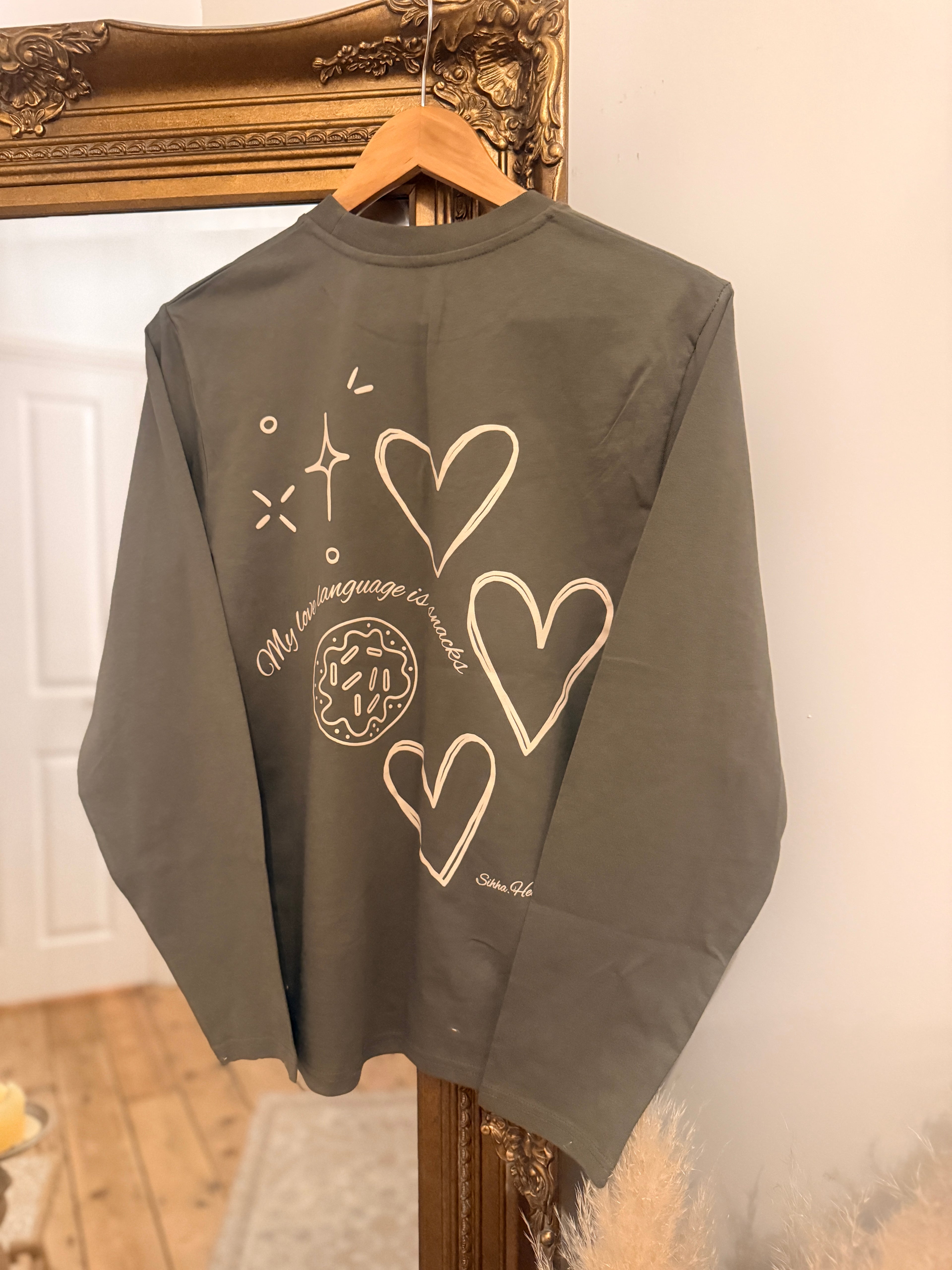 Unisex “Love Language” Long Sleeve Tee