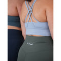 Hayley Cross Back Sports Bra Sky Blue