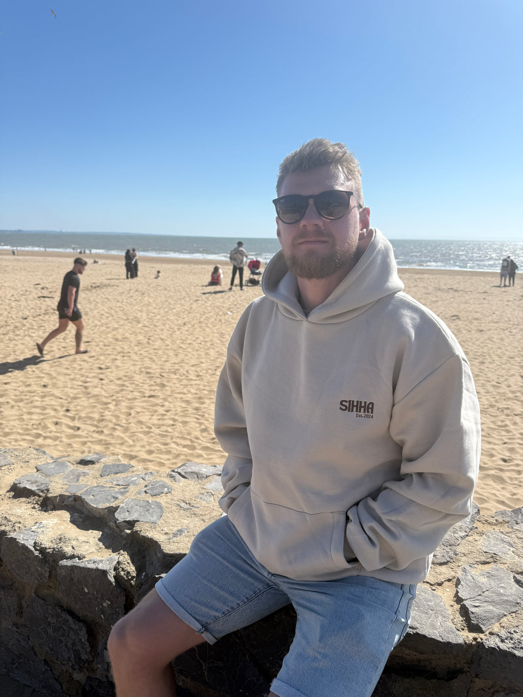 SiHHa Signature Unisex Sand Hoody