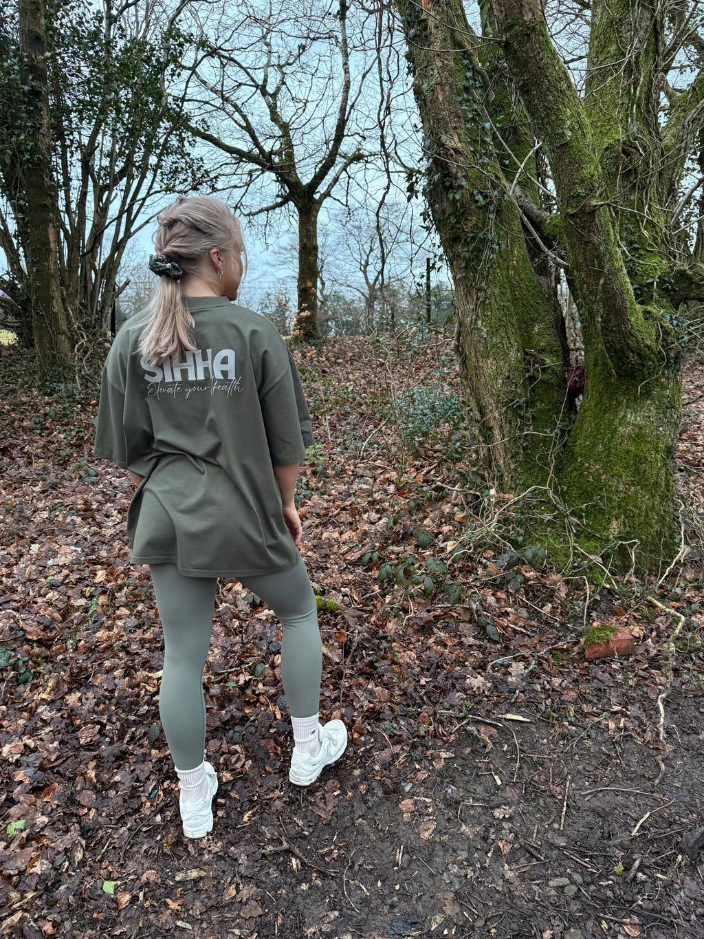 LIMITED EDITION LADIES KHAKI OVERSIZED TEE