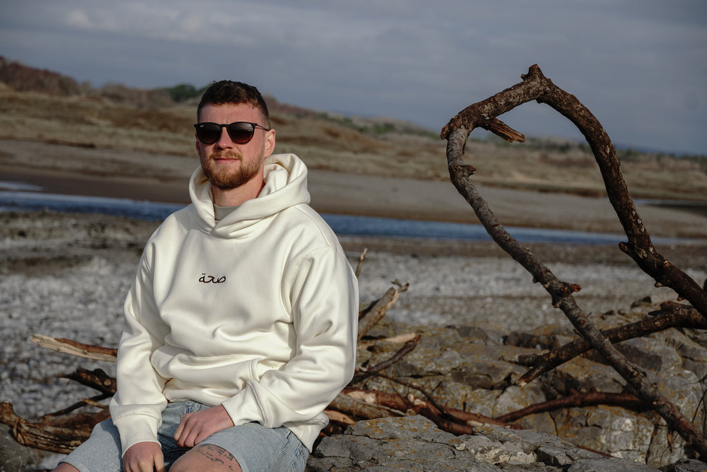 Cosy Cloud Oversized Hoodie - Baby Powder