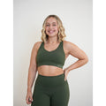 Vive Sports Bra Pine Green
