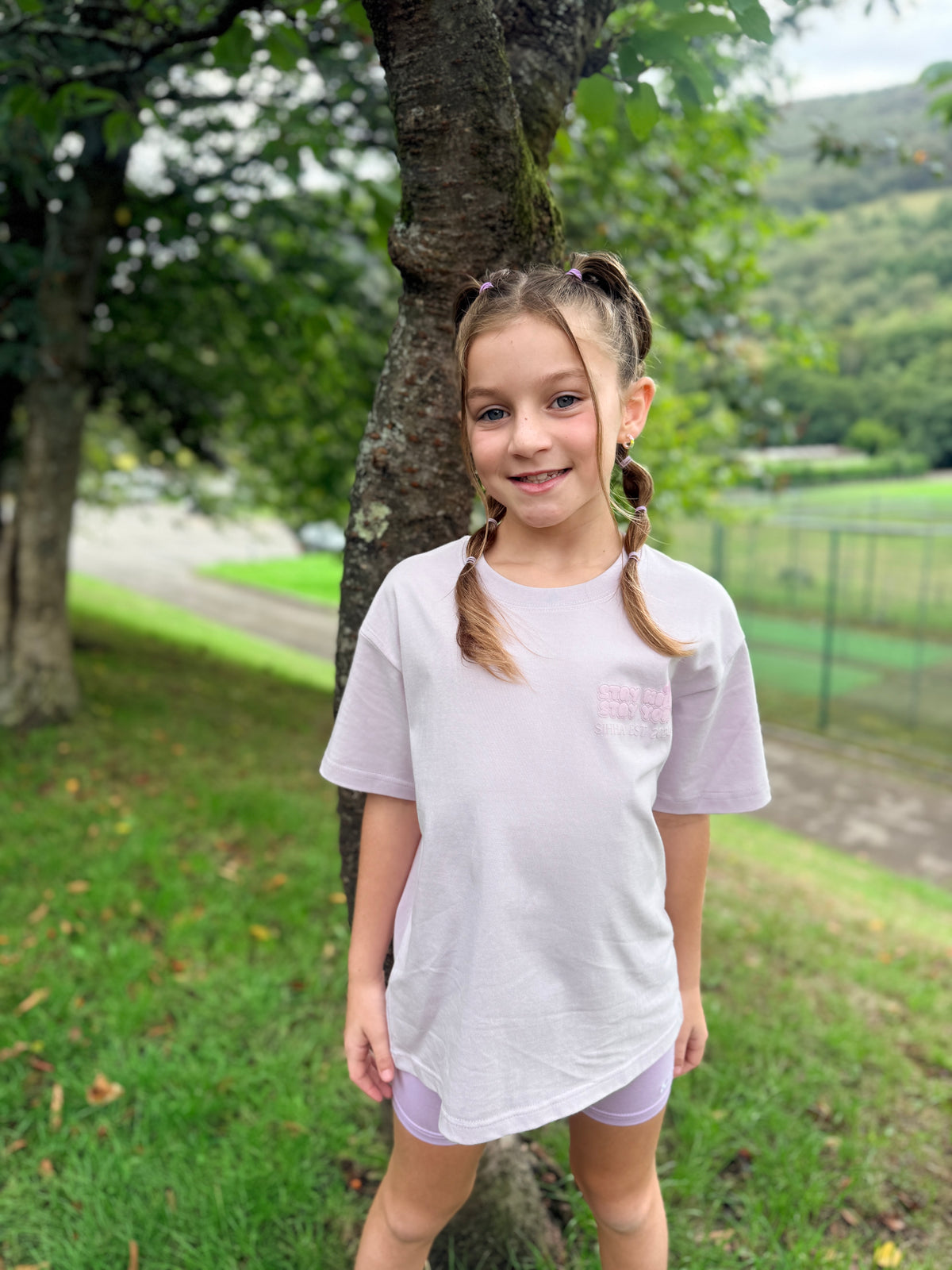 Kids ‘Stay Wild, Stay You’ Oversized Bubble Tee