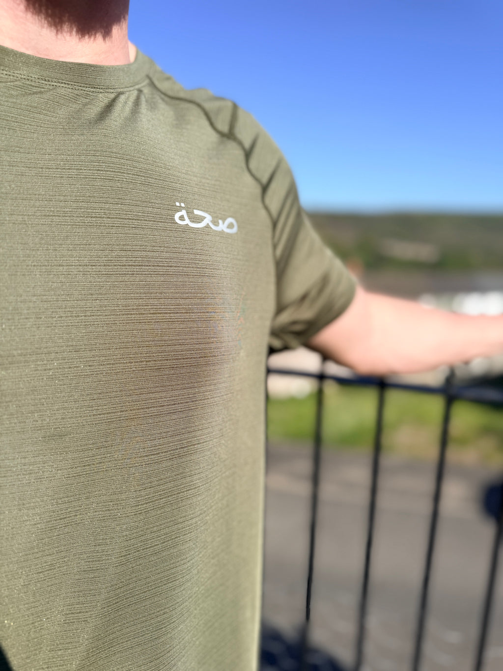 Men’s Khaki Dri Fit Tee