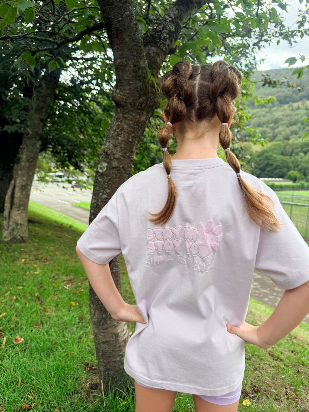Kids ‘Stay Wild, Stay You’ Oversized Bubble Tee