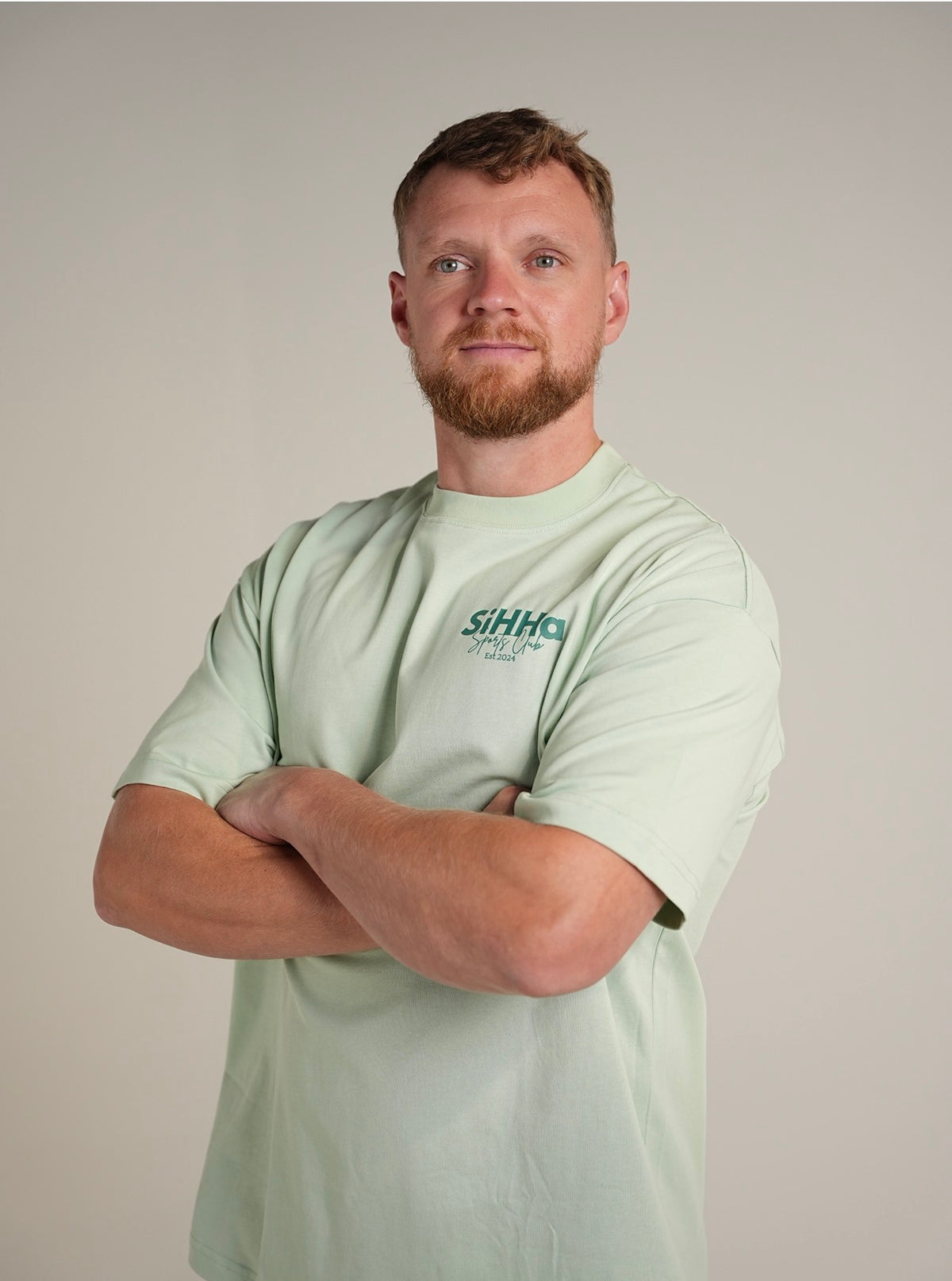 Unisex Oversize Lift Tee - Mint Green