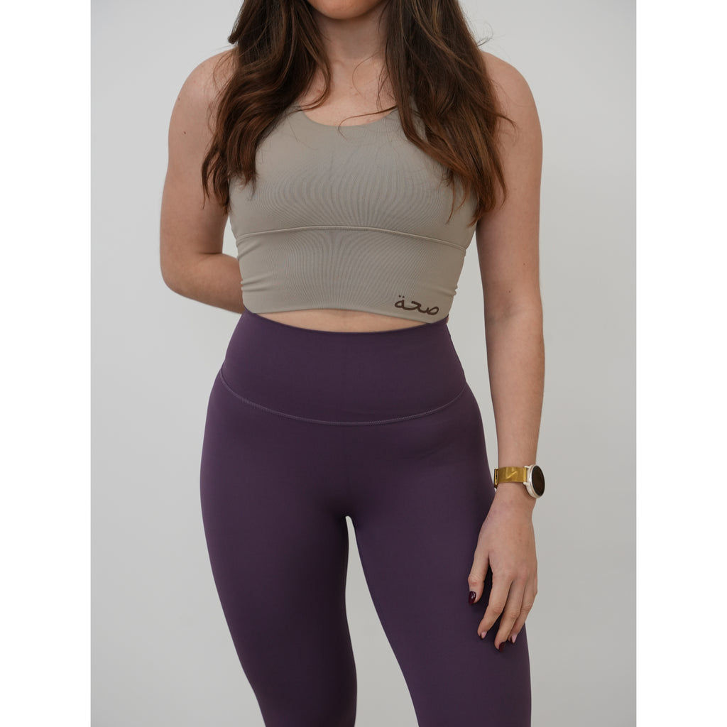 FlexFit High Waisted Leggings - Garnet