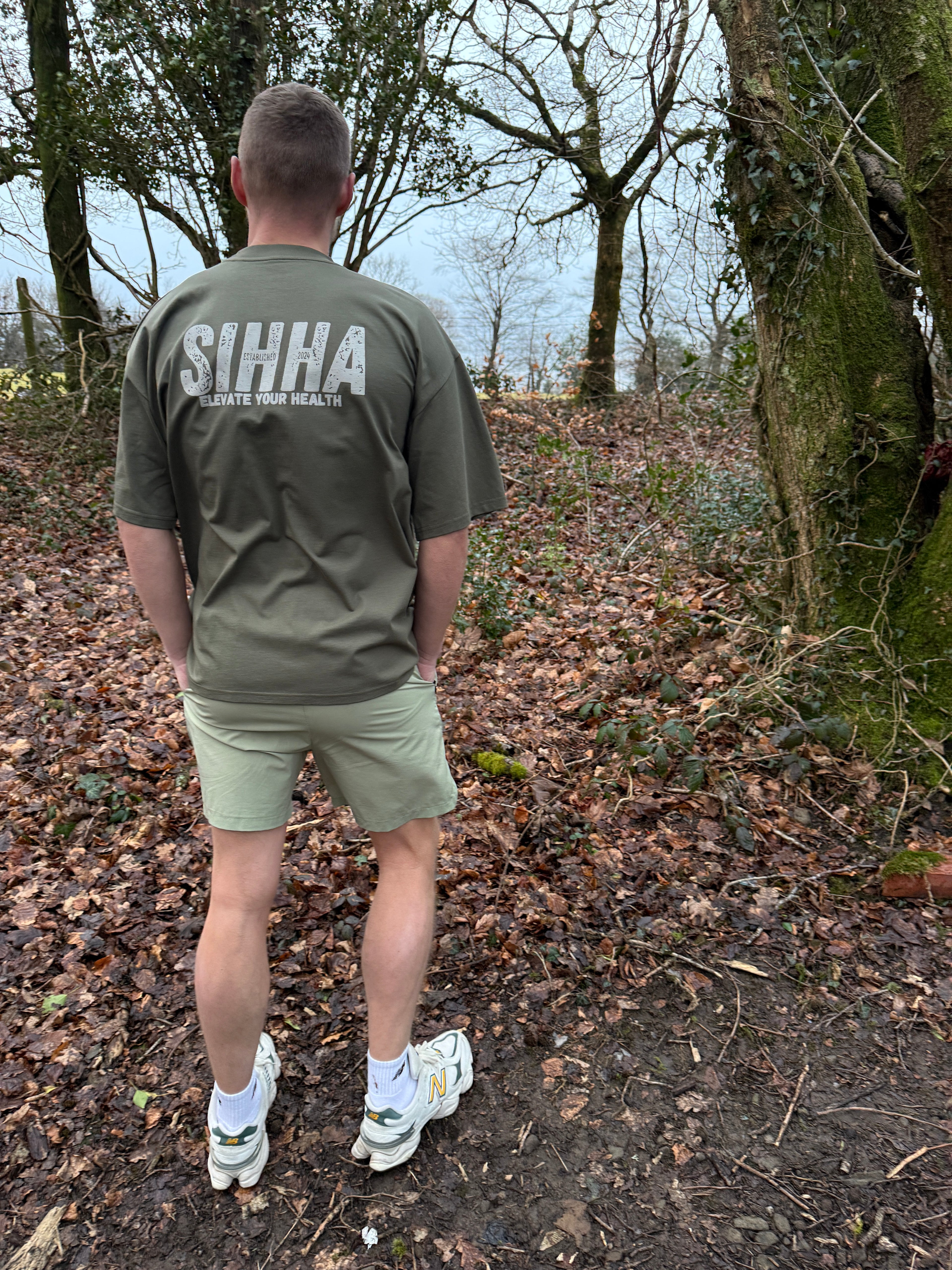 LIMITED EDITION MEN'S KHAKI OVERSIZED TEE