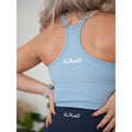 Racer Back Tank Sky Blue