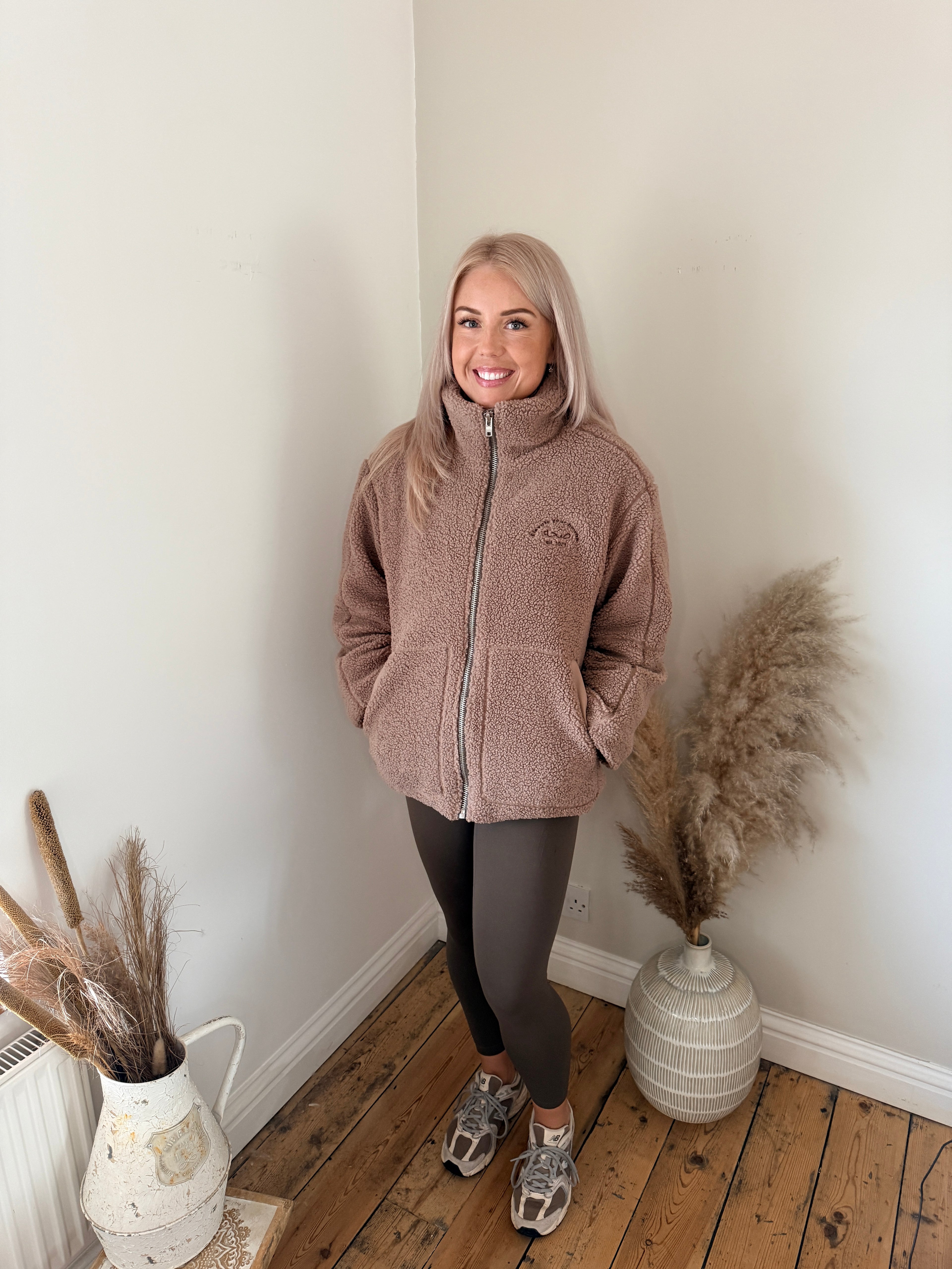 SiHHa Teddy Bear Fleece Mink