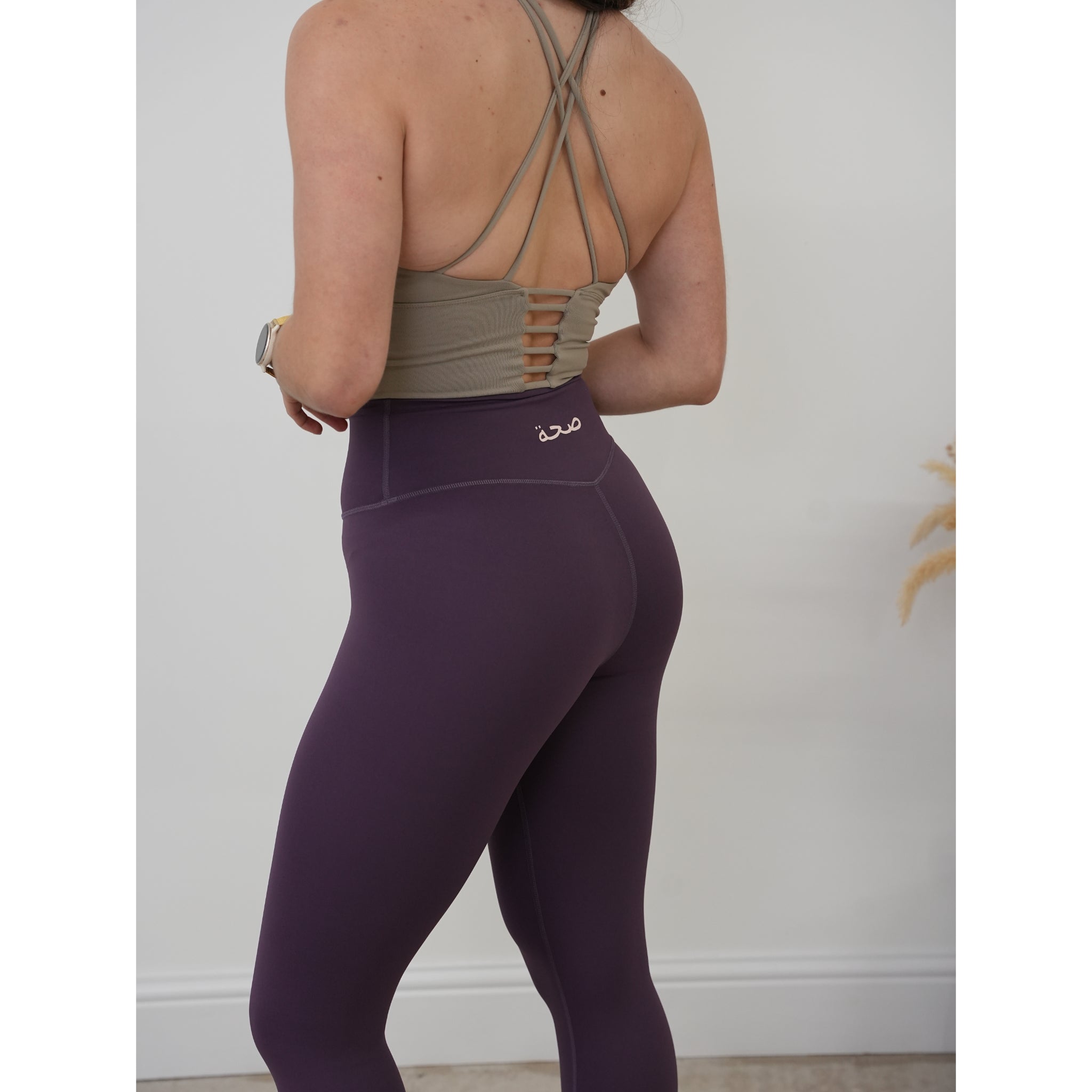Longline Crossback Sports Bra - Gravel