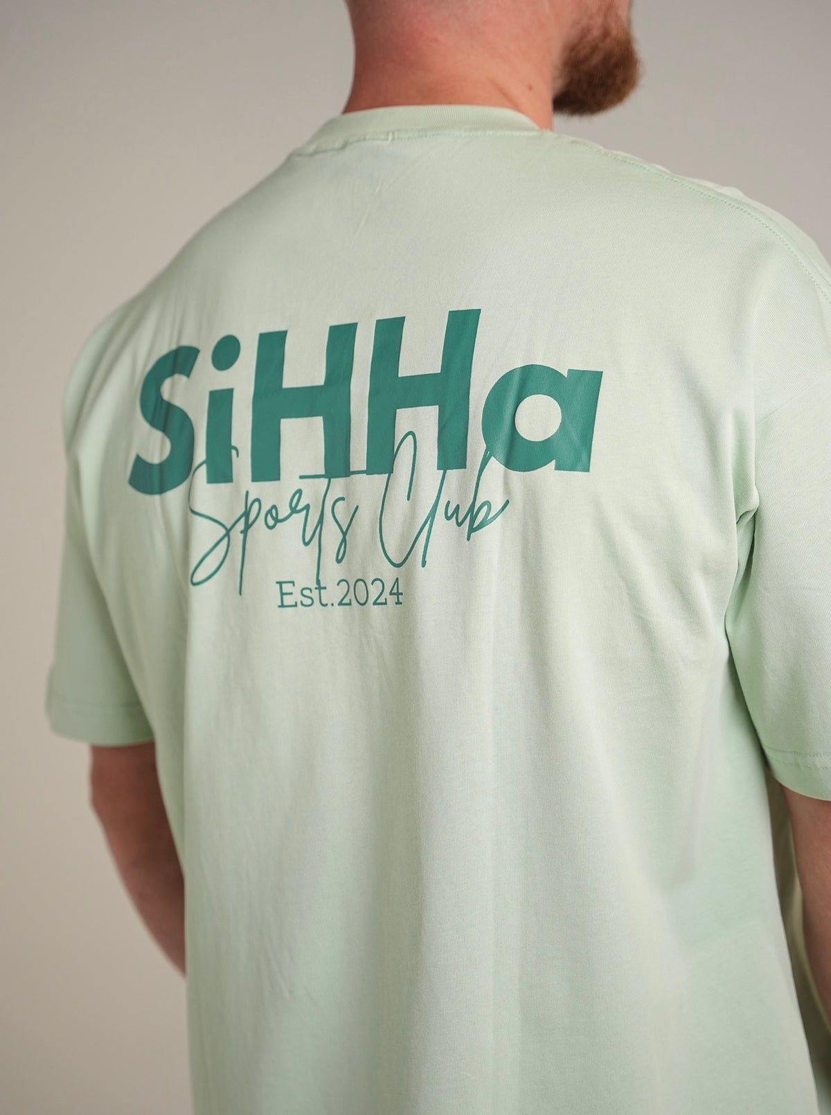 Unisex Oversize Lift Tee - Mint Green