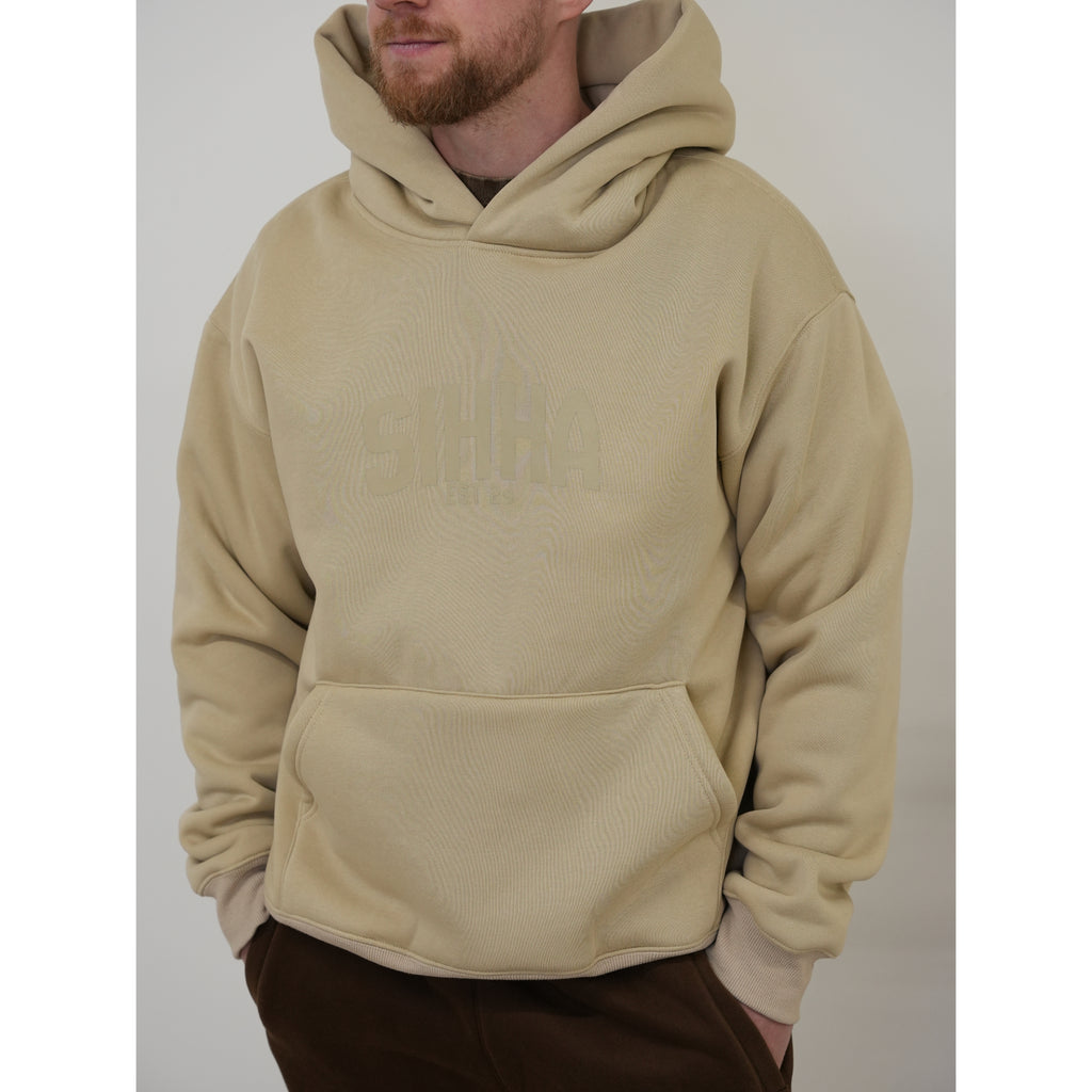 Cosy Cloud Sand with Graphic Print