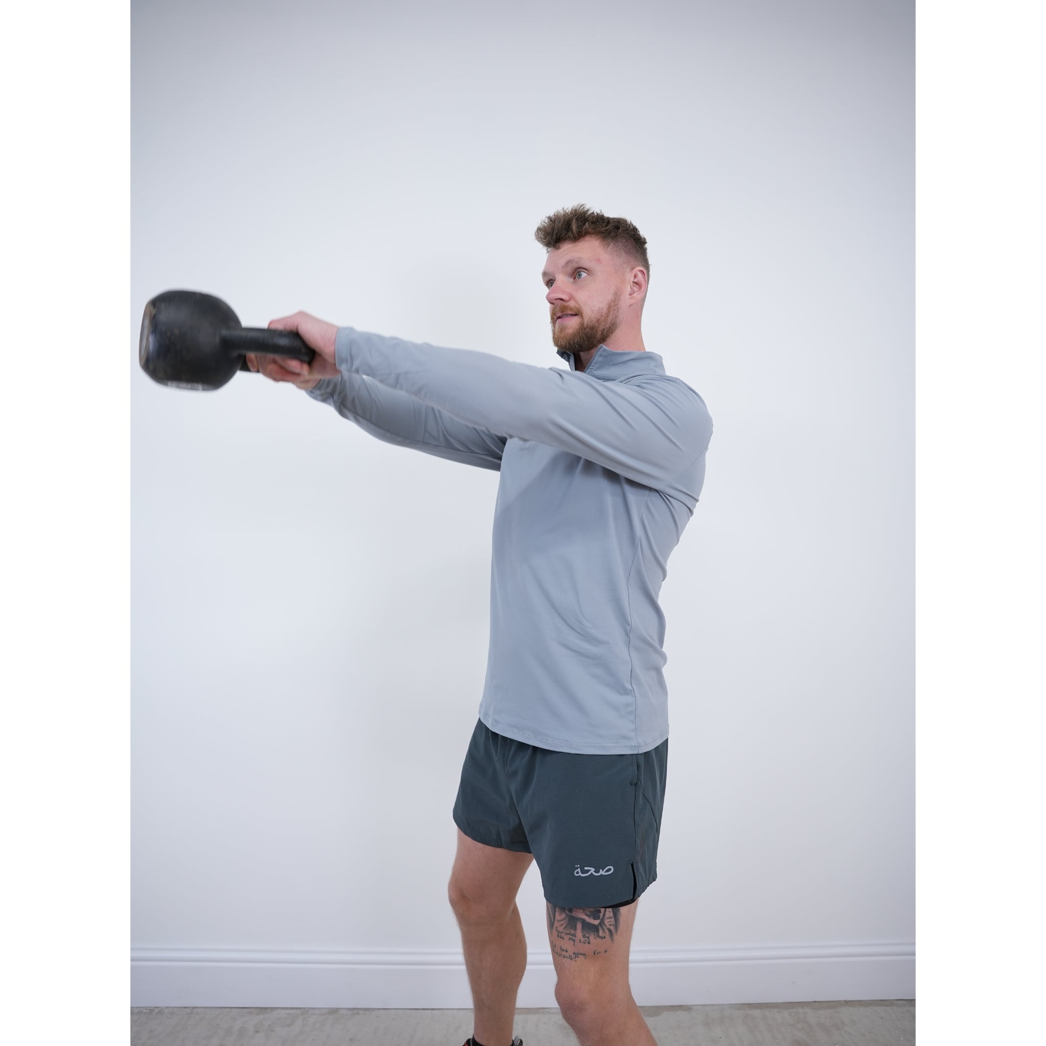 Men’s Dri Fit Training Zip - Grey