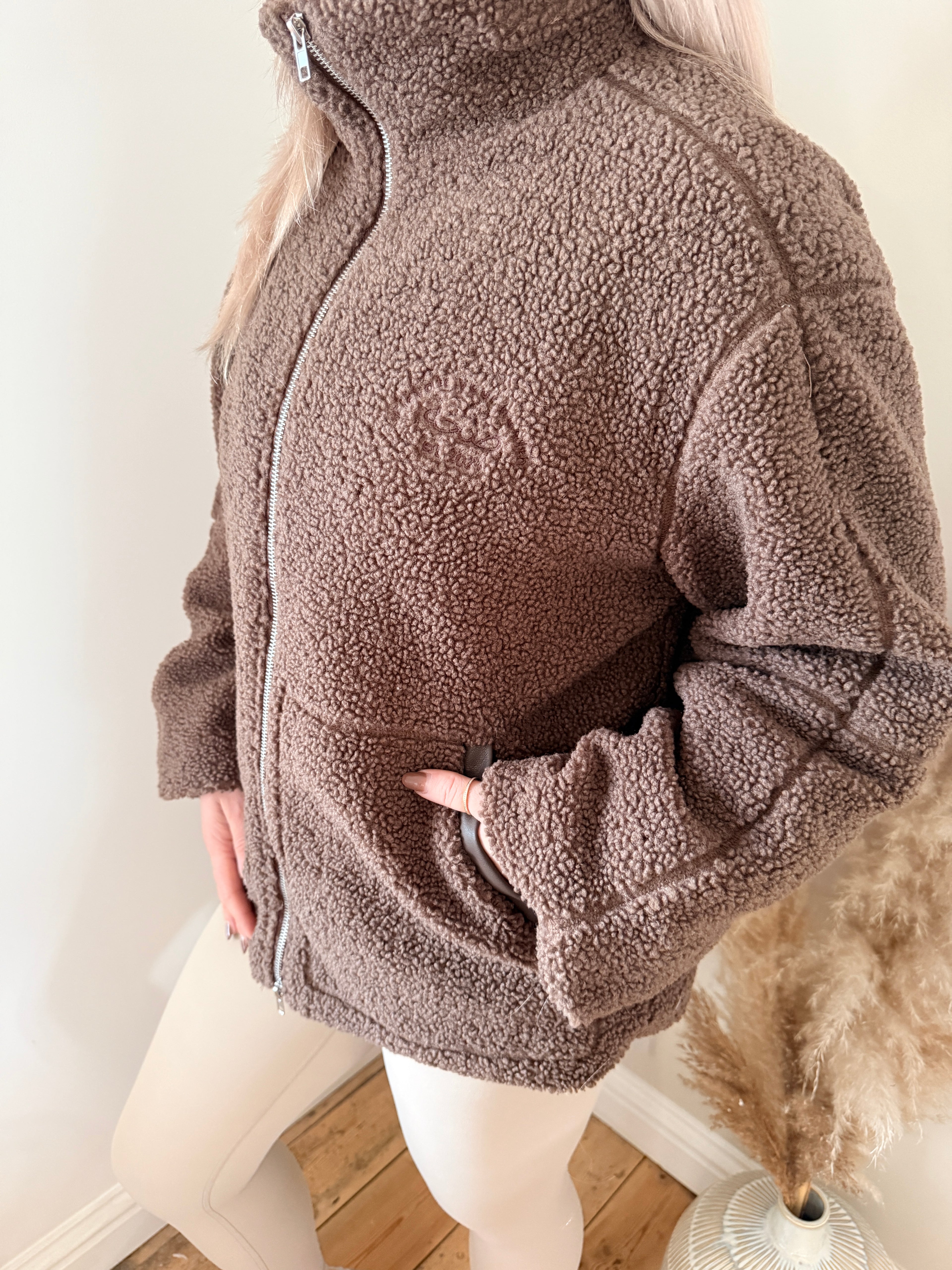 SiHHa Teddy Bear Fleece Chocolate Brown