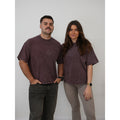 Unisex Boxxy Oversized Tee Acid Purple