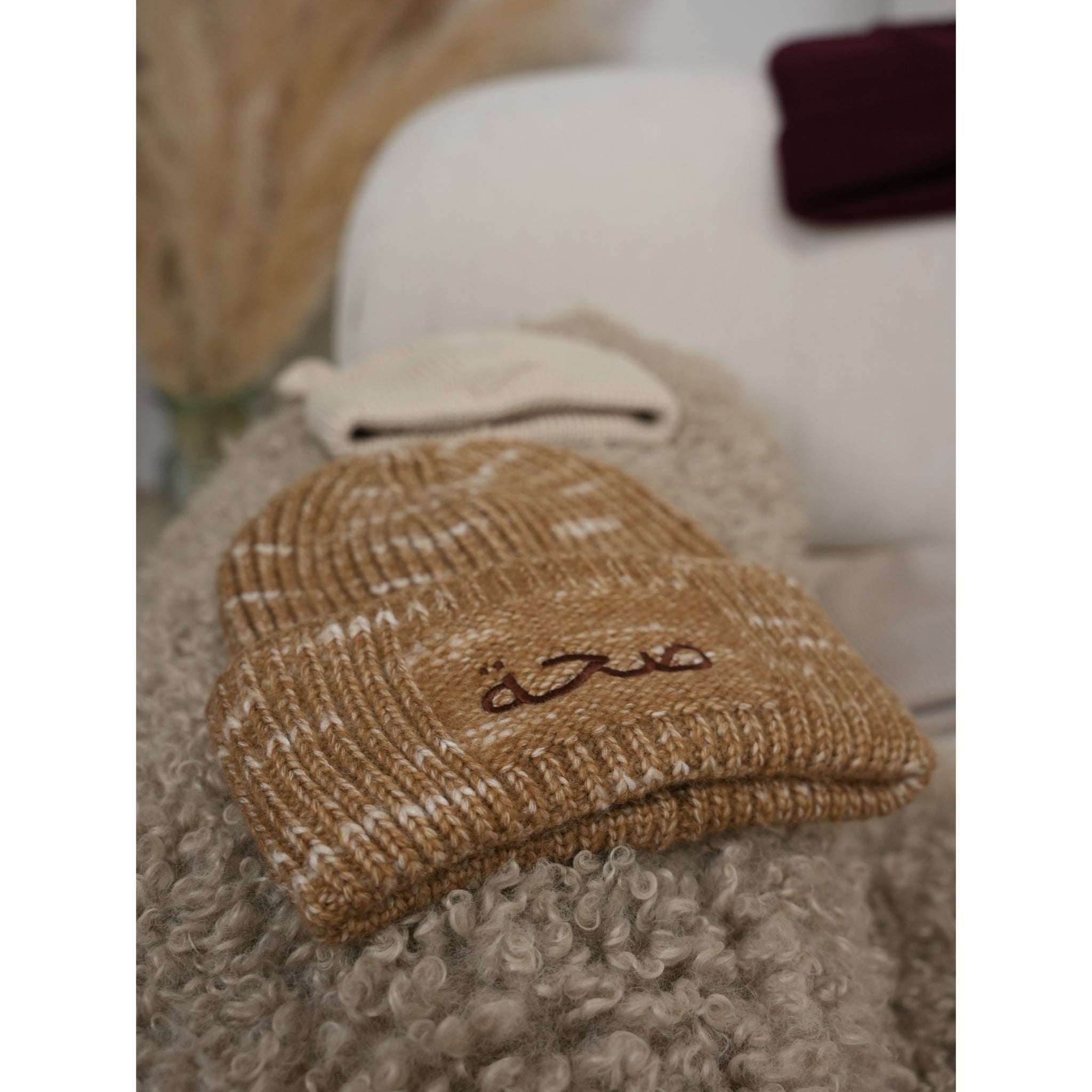 Chunky knit beanie Espresso Haze – SiHHa