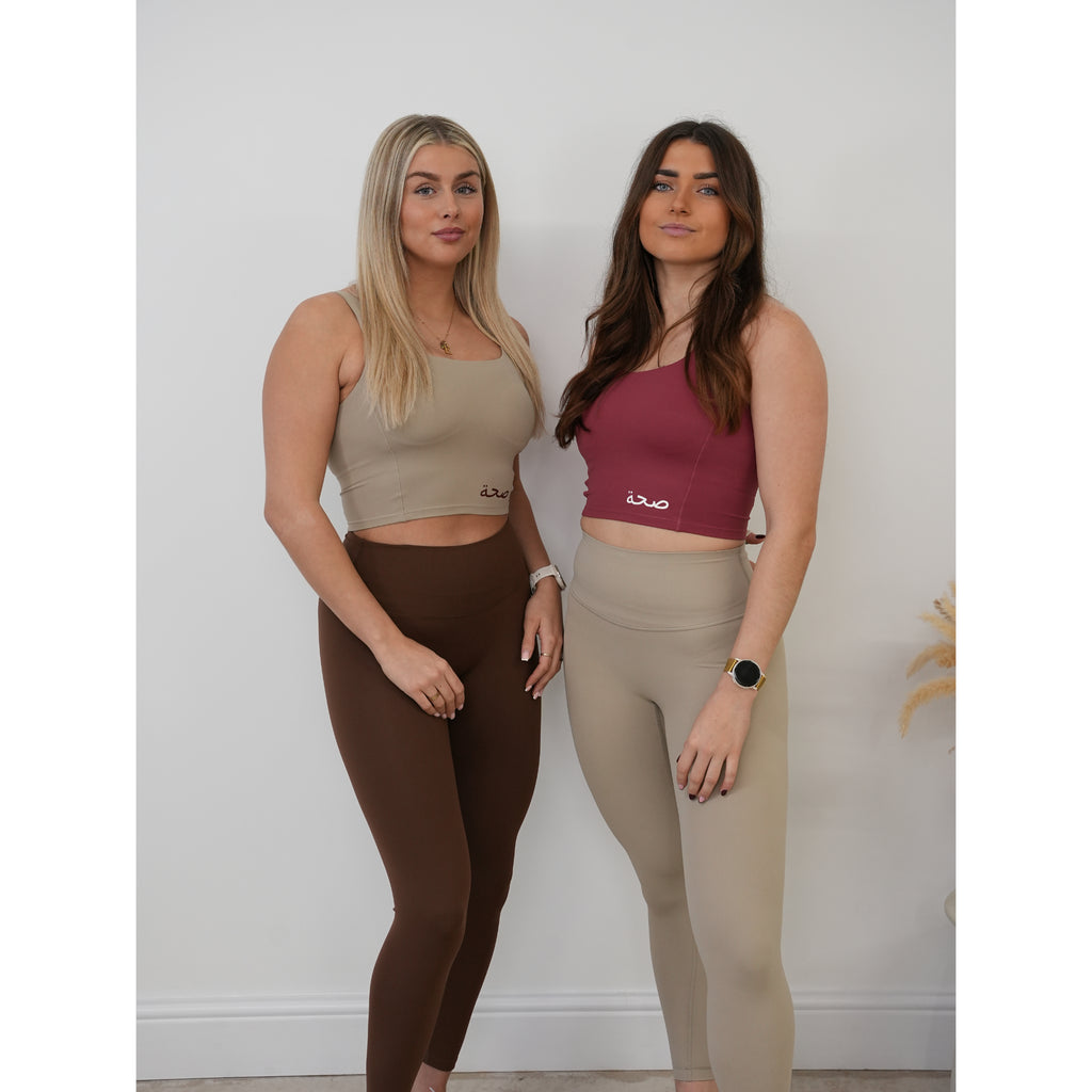 Square Neck Tank - Wine