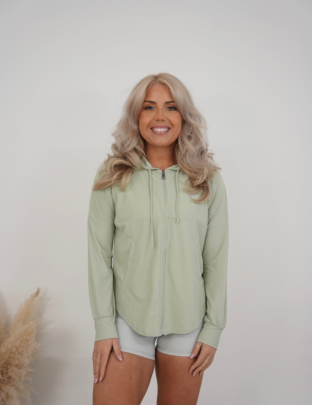 Ladies Running Jacket Green