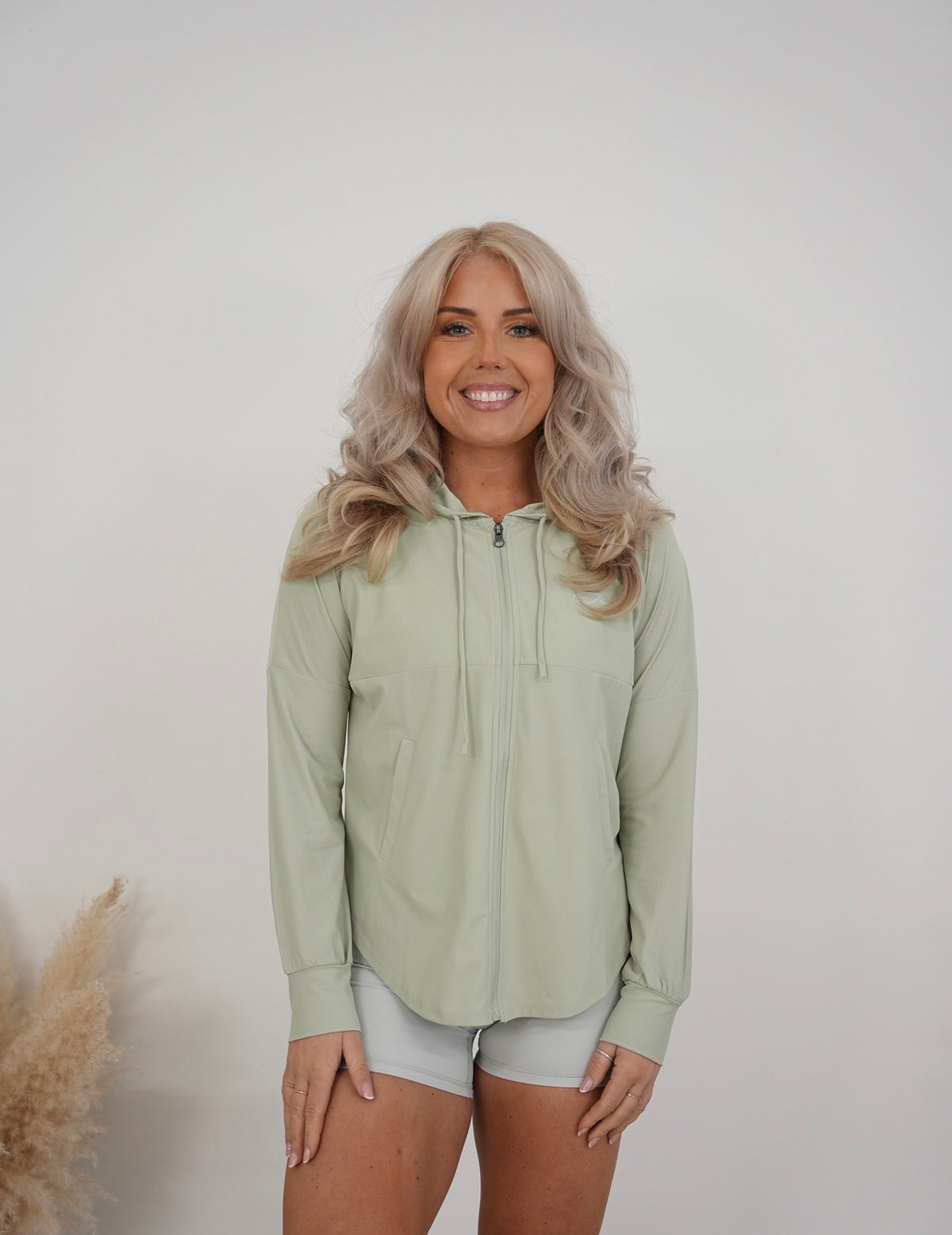 Ladies Running Jacket Green