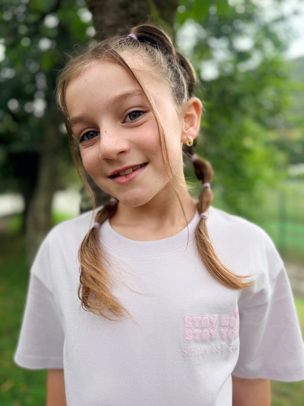 Kids ‘Stay Wild, Stay You’ Oversized Bubble Tee