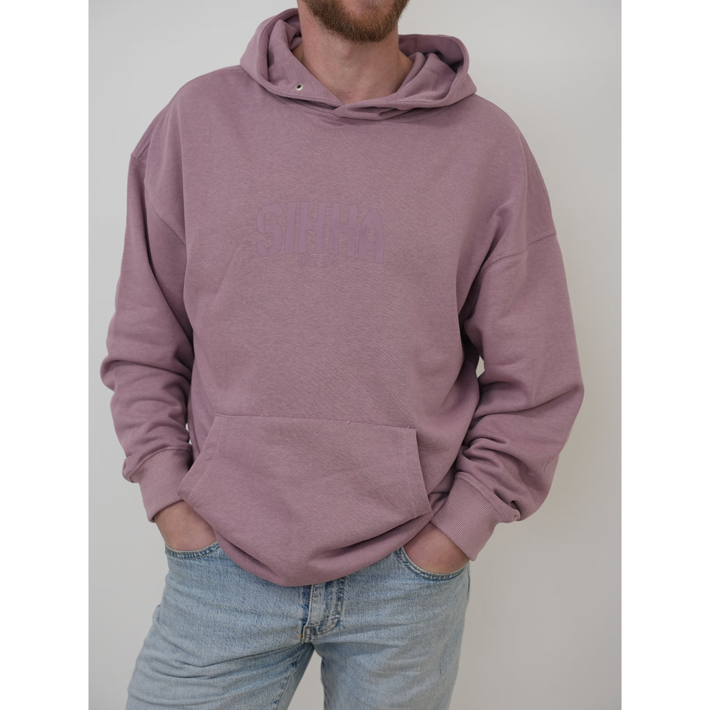 Lightweight Vintage Hoody Dusky Pink