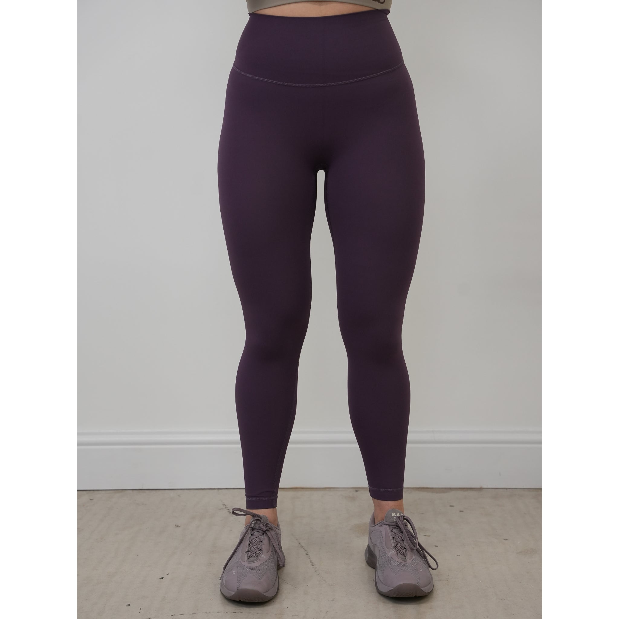 FlexFit High Waisted Leggings - Garnet