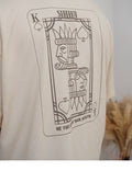 “Be the King of your Health” Graphic Tee - Natural