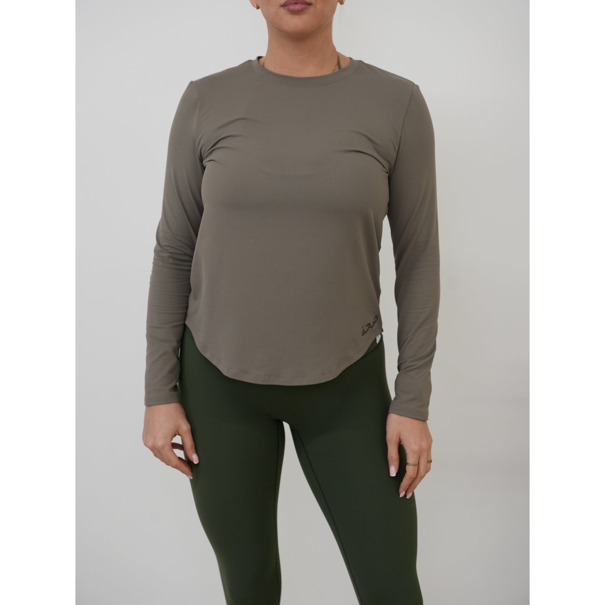 Long sleeve top - Khaki Brown