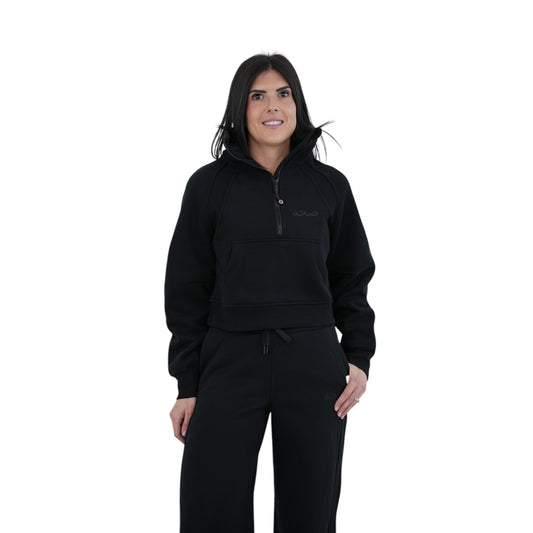 Ladies Wide Leg Super soft Jogger Black