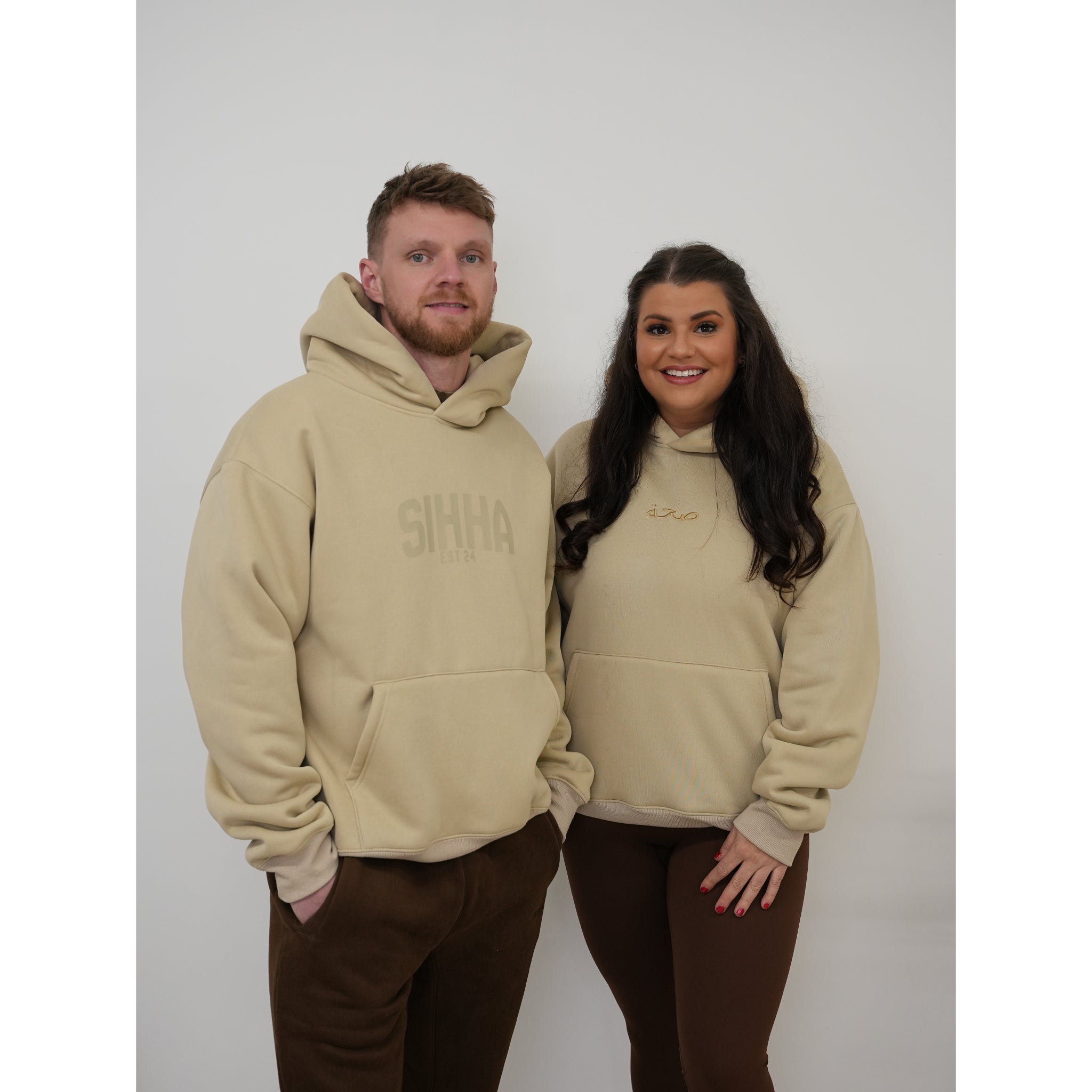 Cosy Cloud Sand with Graphic Print