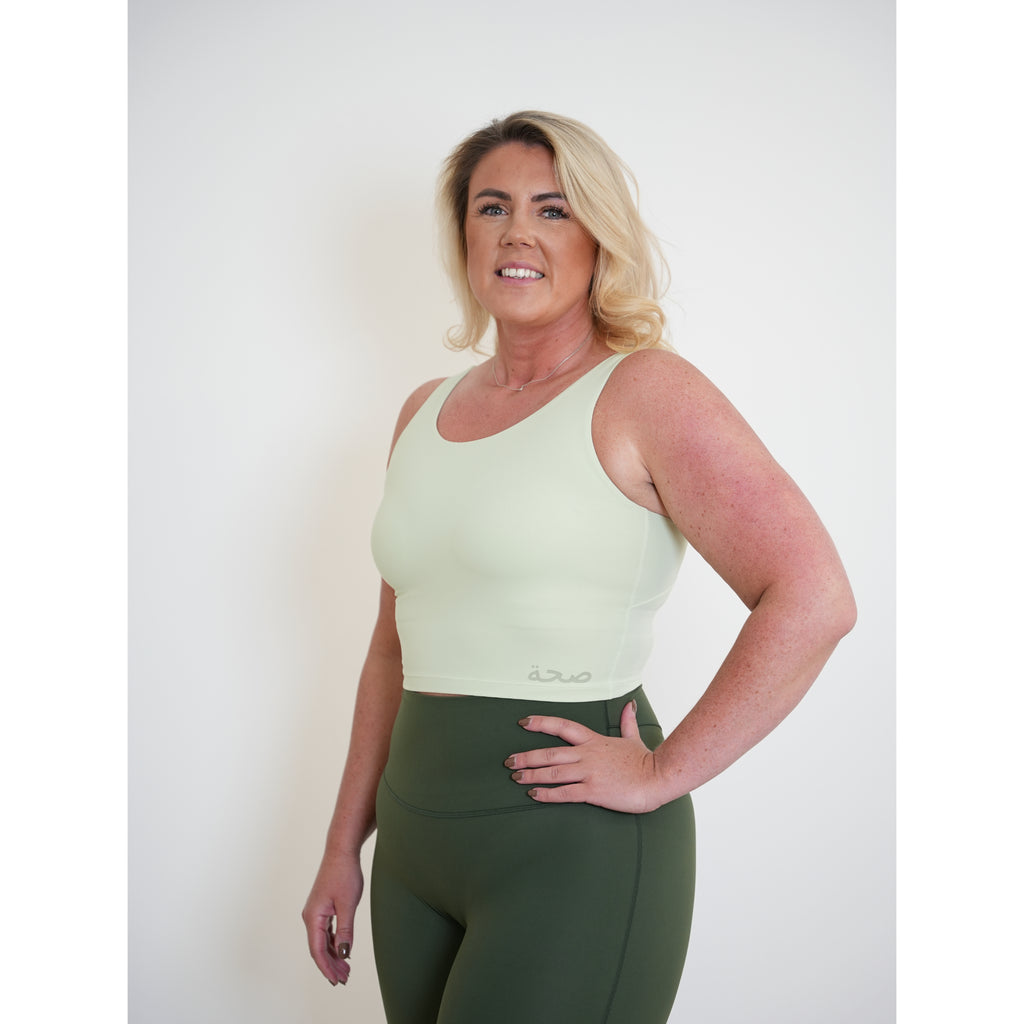 Louise Tank Top Mint Green