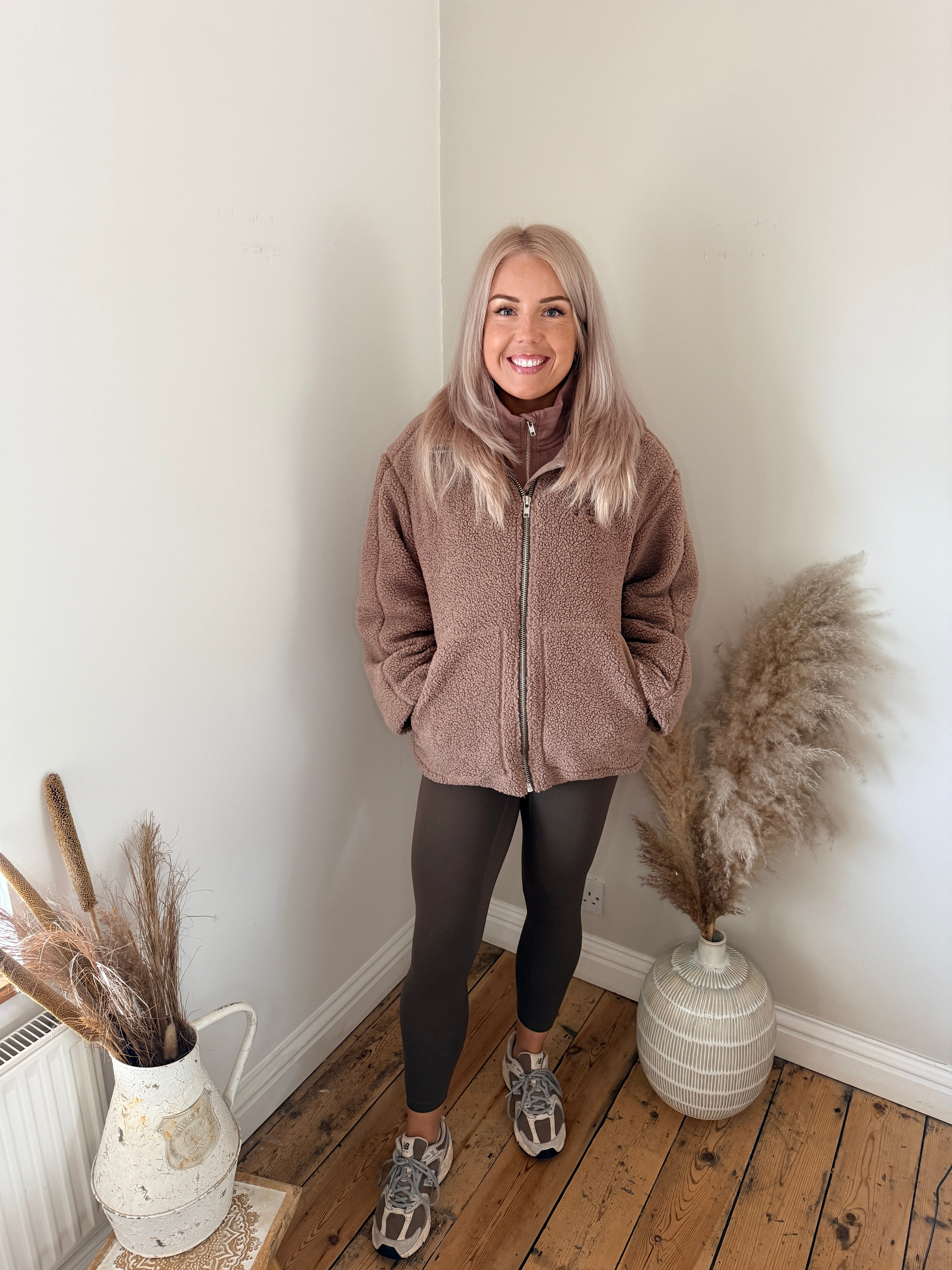 SiHHa Teddy Bear Fleece Mink