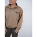 Unisex Cinnamon Relaxed 1/4 Zip