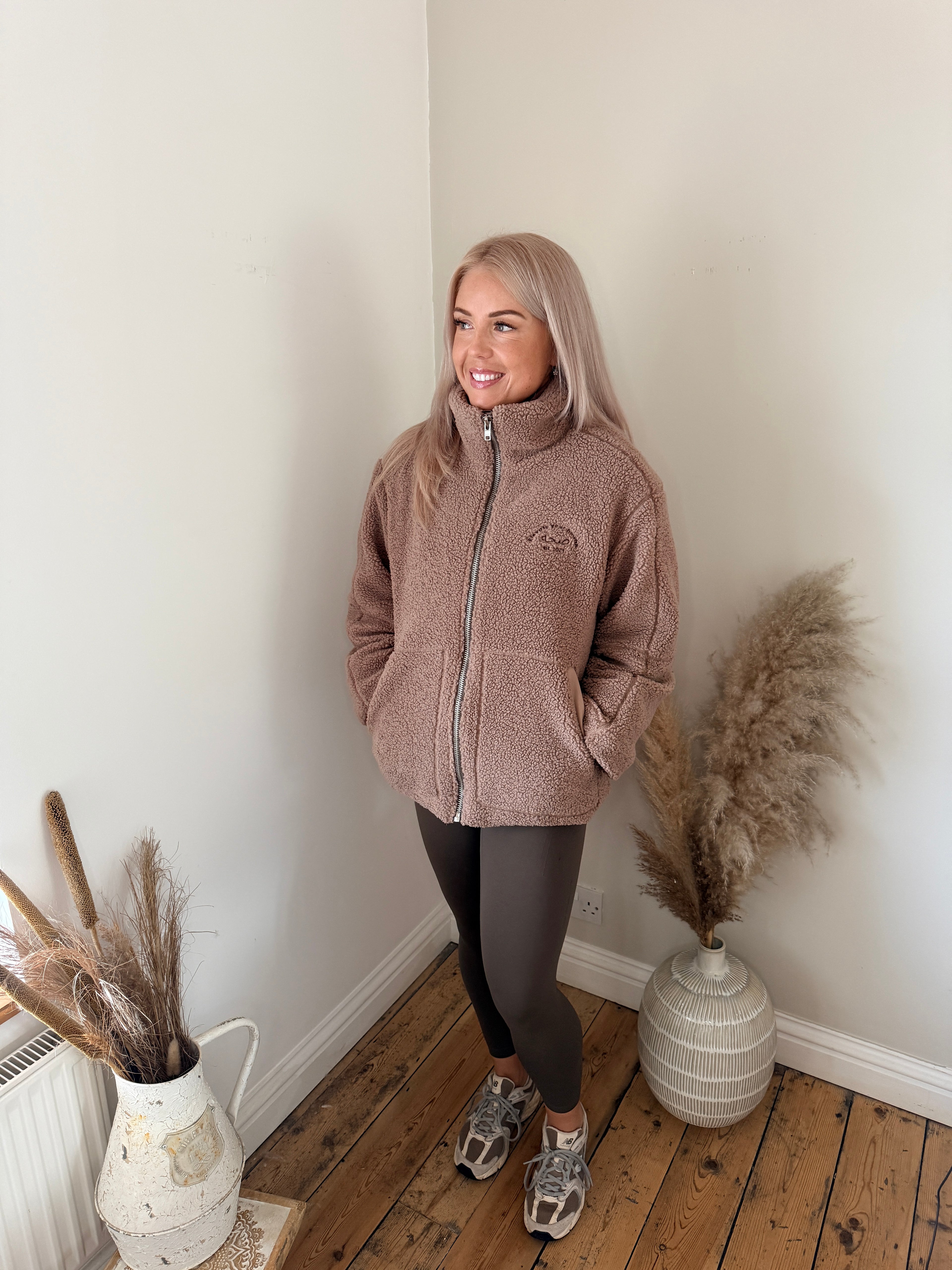 SiHHa Teddy Bear Fleece Mink