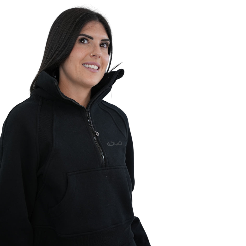Ladies Super Soft Zip Jacket Black