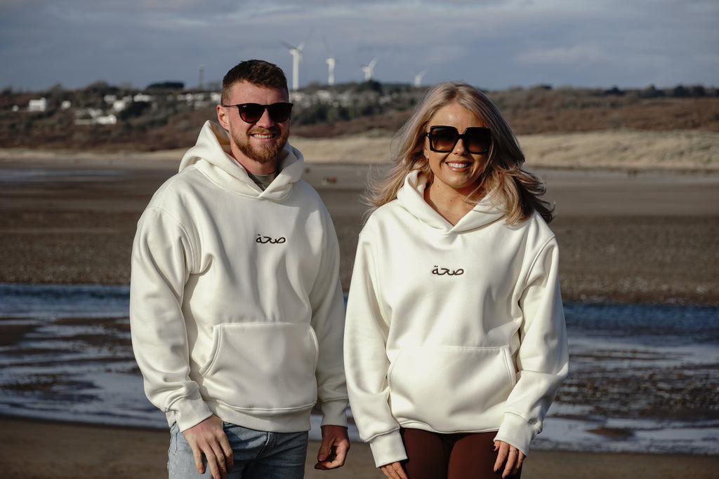 Cosy Cloud Oversized Hoodie - Baby Powder