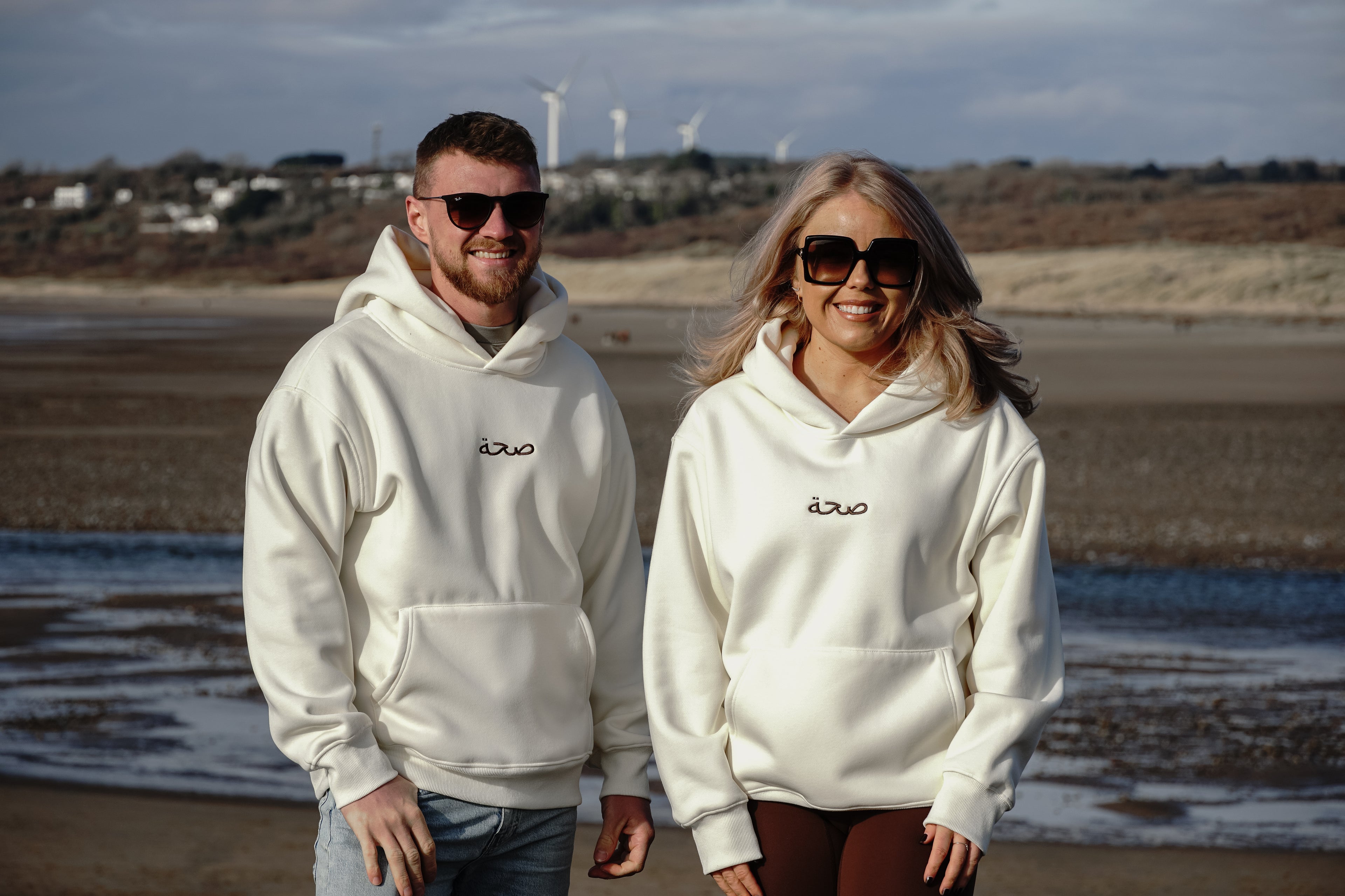 Cosy Cloud Oversized Hoodie - Baby Powder