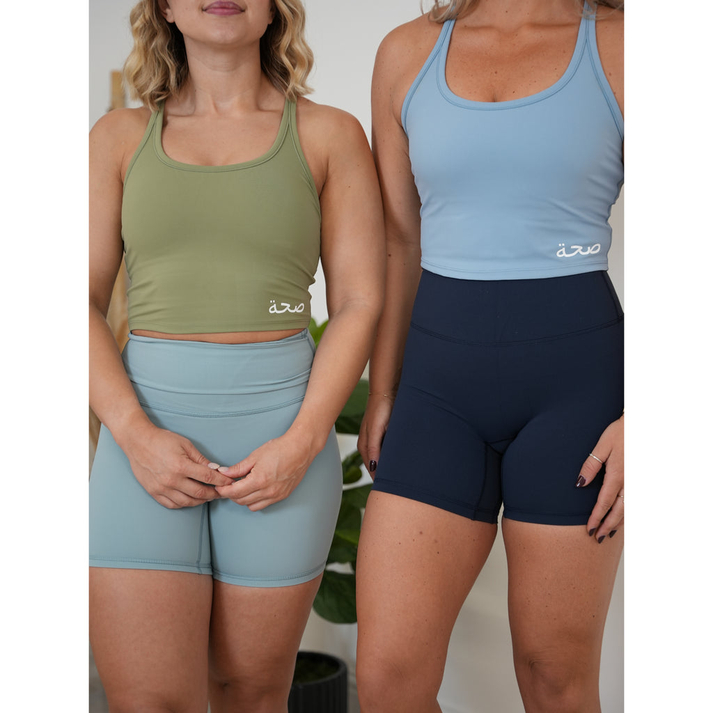 Racer Back Tank Sky Blue