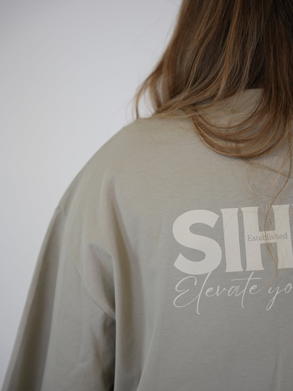 LIMITED EDITION LADIES STONE OVERSIZED TEE 🤍