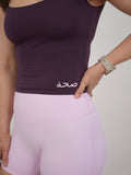 Ladies Luxe Vest Top Violet